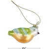image:imageLillian Vernon Glass JackoLantern Halloween Ornaments  Set of 6 Holiday Home DcorBirds