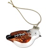 image:imageLillian Vernon Glass JackoLantern Halloween Ornaments  Set of 6 Holiday Home DcorBirds