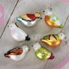 image:imageLillian Vernon Glass JackoLantern Halloween Ornaments  Set of 6 Holiday Home DcorBirds