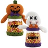 image:imageLillian Vernon Halloween Personalized Pumpkin Treat Jar  Polyester Plush Kids Gifts Festive Fall Add NameGhost