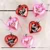 image:imageLillian Vernon Hand Painted Blown Glass Easter Ornaments  Handcrafted Hanging Tree Decorations Easter Egg Holiday amp Party Decor 2 in Assorted 12Piece SetGlitter Words