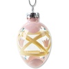 image:imageLillian Vernon Hand Painted Blown Glass Easter Ornaments  Handcrafted Hanging Tree Decorations Easter Egg Holiday amp Party Decor 2 in Assorted 12Piece SetHand Painted