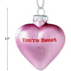 image:imageLillian Vernon Hand Painted Blown Glass Easter Ornaments  Handcrafted Hanging Tree Decorations Easter Egg Holiday amp Party Decor 2 in Assorted 12Piece SetConversation Hearts