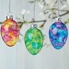 image:imageLillian Vernon Hand Painted Blown Glass Easter Ornaments  Handcrafted Hanging Tree Decorations Easter Egg Holiday amp Party Decor 2 in Assorted 12Piece SetStained Glass