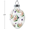 image:imageLillian Vernon Hand Painted Blown Glass Easter Ornaments  Handcrafted Hanging Tree Decorations Easter Egg Holiday amp Party Decor 2 in Assorted 12Piece SetHand Painted