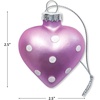 image:imageLillian Vernon Hand Painted Blown Glass Easter Ornaments  Handcrafted Hanging Tree Decorations Easter Egg Holiday amp Party Decor 2 in Assorted 12Piece SetDot Heart