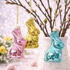 image:imageLillian Vernon Hand Painted Blown Glass Easter Ornaments  Handcrafted Hanging Tree Decorations Easter Egg Holiday amp Party Decor 2 in Assorted 12Piece SetBunny