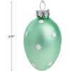 image:imageLillian Vernon Hand Painted Blown Glass Easter Ornaments  Handcrafted Hanging Tree Decorations Easter Egg Holiday amp Party Decor 2 in Assorted 12Piece SetPastel Frost