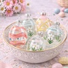 image:imageLillian Vernon Hand Painted Blown Glass Easter Ornaments  Handcrafted Hanging Tree Decorations Easter Egg Holiday amp Party Decor 2 in Assorted 12Piece SetHand Painted