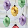 image:imageLillian Vernon Hand Painted Blown Glass Easter Ornaments  Handcrafted Hanging Tree Decorations Easter Egg Holiday amp Party Decor 2 in Assorted 12Piece SetPastel Frost