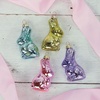 image:imageLillian Vernon Hand Painted Blown Glass Easter Ornaments  Handcrafted Hanging Tree Decorations Easter Egg Holiday amp Party Decor 2 in Assorted 12Piece SetBunny