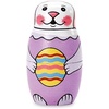 image:imageLillian Vernon Hand Painted Wooden Easter Bunny Nesting Doll Set  Holiday Home Decor Spring Themed Table Decorations Matryoshka Toys 6 Inches Tall Set of 5 Figurines