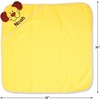 image:imageLillian Vernon Hooded Animal Personalized Towel for Babies  Yellow Puppy 100 Cotton Large 30 x 30 inch Size Machine Washable Custom EmbroideredPuppy