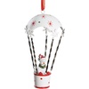 image:imageLillian Vernon Hot Air Balloon Christmas Ornaments  Set of 3 Hanging Ribbon 45 Tall Santas Pals Holiday Tree Dcor Gifts