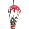 image:imageLillian Vernon Hot Air Balloon Christmas Ornaments  Set of 3 Hanging Ribbon 45 Tall Santas Pals Holiday Tree Dcor Gifts