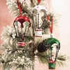 image:imageLillian Vernon Hot Air Balloon Christmas Ornaments  Set of 3 Hanging Ribbon 45 Tall Santas Pals Holiday Tree Dcor Gifts
