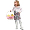 image:imageLillian Vernon Kids Personalized Wicker Easter Basket  Removable Pink Liner With Embroidered Name For Young Girls amp Boys Babys First Egg Hunt Cute Custom Spring Gifts 11 x 14