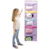 image:imageLillian Vernon Pastel Colors Days Of The Week Hanging Clothing Organizer  Personalize With Name Weekly MondayFriday Over Door Weekday Kids Clothes Storage System Sturdy Pastel Poly 1912 x 62Pastel