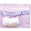 image:imageLillian Vernon Pastel Colors Days Of The Week Hanging Clothing Organizer  Personalize With Name Weekly MondayFriday Over Door Weekday Kids Clothes Storage System Sturdy Pastel Poly 1912 x 62Pastel