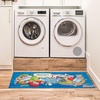 image:imageLillian Vernon Personalized Clothespins DoubleWidth Laundry Room Doormat  Large Mat with Non Skid Rubber Back Custom Washer Dryer Accessories 57 x 23 Floor MatLaundry