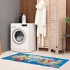 image:imageLillian Vernon Personalized Clothespins DoubleWidth Laundry Room Doormat  Large Mat with Non Skid Rubber Back Custom Washer Dryer Accessories 57 x 23 Floor MatLaundry