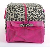 image:imageLillian Vernon Personalized Duffel Bag for Kids Roomy Pink amp Purple Butterfly Weekender With Front amp Side Compartment Customizable Girls Sports amp Travel Bags With Custom Name 11 x 12 x 23Leopard Large