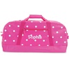 image:imageLillian Vernon Personalized Duffel Bag for Kids Roomy Pink amp Purple Butterfly Weekender With Front amp Side Compartment Customizable Girls Sports amp Travel Bags With Custom Name 11 x 12 x 23Pink Dots Medium