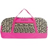 image:imageLillian Vernon Personalized Duffel Bag for Kids Roomy Pink amp Purple Butterfly Weekender With Front amp Side Compartment Customizable Girls Sports amp Travel Bags With Custom Name 11 x 12 x 23Leopard Large