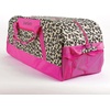 image:imageLillian Vernon Personalized Duffel Bag for Kids Roomy Pink amp Purple Butterfly Weekender With Front amp Side Compartment Customizable Girls Sports amp Travel Bags With Custom Name 11 x 12 x 23Leopard Large