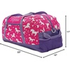 image:imageLillian Vernon Personalized Duffel Bag for Kids Roomy Pink amp Purple Butterfly Weekender With Front amp Side Compartment Customizable Girls Sports amp Travel Bags With Custom Name 11 x 12 x 23Unicorn Medium
