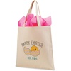 image:imageLillian Vernon Personalized Easter amp Valentine Kids Canvas Totes  15 inch x 16 inch 100 Cotton Fabric Holiday bagChick