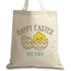 image:imageLillian Vernon Personalized Easter amp Valentine Kids Canvas Totes  15 inch x 16 inch 100 Cotton Fabric Holiday bagChick