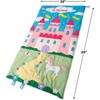 image:imageLillian Vernon Personalized Indoor Sleeping Bag  Kids Sleepover amp Napper Sleep Sack  Plush Cute amp Cozy Cotton Poly Blend  Girls Boys amp Toddler 30 x 60 SizeCastlePillow