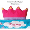 image:imageLillian Vernon Personalized Indoor Sleeping Bag  Kids Sleepover amp Napper Sleep Sack  Plush Cute amp Cozy Cotton Poly Blend  Girls Boys amp Toddler 30 x 60 SizeCastlePillow