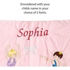 image:imageLillian Vernon Personalized Indoor Sleeping Bag  Kids Sleepover amp Napper Sleep Sack  Plush Cute amp Cozy Cotton Poly Blend  Girls Boys amp Toddler 30 x 60 SizeBallerina