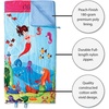 image:imageLillian Vernon Personalized Indoor Sleeping Bag  Kids Sleepover amp Napper Sleep Sack  Plush Cute amp Cozy Cotton Poly Blend  Girls Boys amp Toddler 30 x 60 SizeMermaid