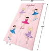 image:imageLillian Vernon Personalized Indoor Sleeping Bag  Kids Sleepover amp Napper Sleep Sack  Plush Cute amp Cozy Cotton Poly Blend  Girls Boys amp Toddler 30 x 60 SizeBallerina