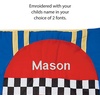 image:imageLillian Vernon Personalized Indoor Sleeping Bag  Kids Sleepover amp Napper Sleep Sack  Plush Cute amp Cozy Cotton Poly Blend  Girls Boys amp Toddler 30 x 60 SizeRacecar