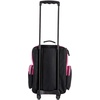 image:imageLillian Vernon Personalized Kids Rolling Luggage  Pink Polka Dot 5Pocket Rolling Luggage Customizable Travel Carrier on WheelsPink Zebra