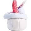 image:imageLillian Vernon Personalized Plush Flower Easter Bunny Tote  Reusable Stuffed Animal Baskets With Custom Name 14 TallPink