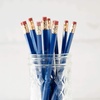 image:imageLillian Vernon Personalized Purple Pencils  12 Hardwood 2 Pencil Set With Laser Engraved Name Customizable School Supplies for Kids Teachers Students amp Personal Use 6 x 03Blue