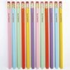 image:imageLillian Vernon Personalized Purple Pencils  12 Hardwood 2 Pencil Set With Laser Engraved Name Customizable School Supplies for Kids Teachers Students amp Personal Use 6 x 03Pastel