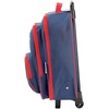 image:imageLillian Vernon Personalized Rolling Luggage for Kids  Shark 5Pocket Rolling Luggage Customizable Travel Carrier on WheelsBlue and Red