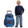 image:imageLillian Vernon Personalized Rolling Luggage for Kids  Shark 5Pocket Rolling Luggage Customizable Travel Carrier on WheelsDinosaurs