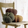 image:imageLillian Vernon Pillow Pumpkins Large Plush Autumn Halloween Thanksgiving Decorations Fleece and Cotton 3 Piece Set 8 inches by 45 inches High