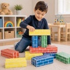 image:imageLillian Vernon Primary Building Bricks  Set of 24 Kids Cardboard Blocks  Each 9 x 4 x 2