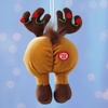 image:imageCurrent Tootin Tushie Reindeer Ornament Humorous Farting Musical Holiday Plush Hanging Ornament 712