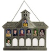 image:imageLillian Vernon Antique Gold Tone Schoolhouse Picture Frame  Personalized Kids Memory Holder Album Customized Photo Frames Display Kindergarten  High School Years Pictures 10 12 x 9 SizeSilver