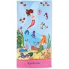 image:imageLillian Vernon Fairy Personalized Girls Towel  Custom Embroidered with Name or Monogram Extra Large 30 x 60 Kids Towels Quick Dry Design for the Beach Pool or Bath Plush 100 CottonMermaid