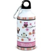 image:imageLillian Vernon Personalized Girls Owl Aluminum Water Bottle  14 Ounce Screw Top with Clip 6 H Beach Sports School Lunch Box BPA Free